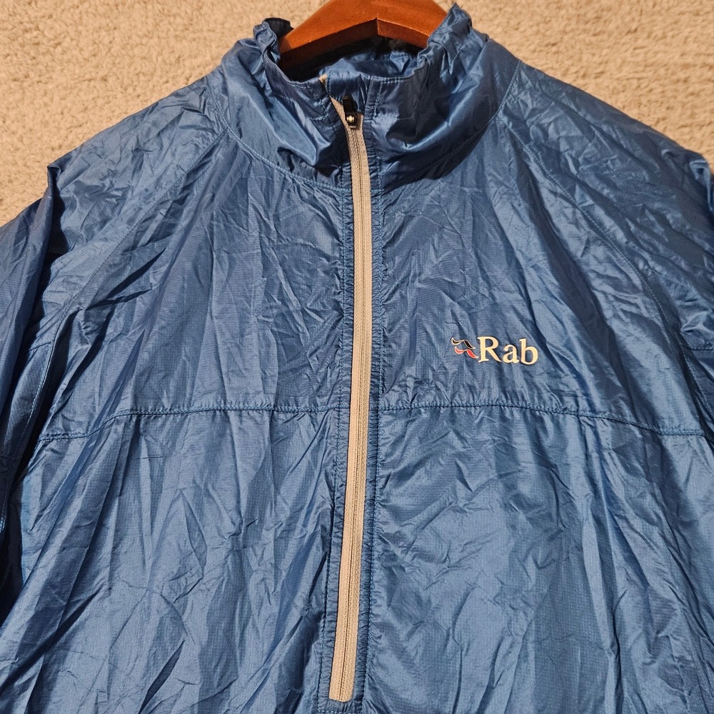 Rab Cirrus‎ Pull-On Wind Jacket Men's Large Ultra-light Pertex Ripstop Packable